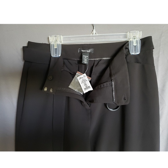 NWT WHBM Soft Drape Wide Leg Pants Size 12R - Picture 3 of 6